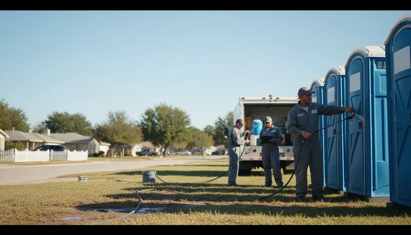 Long-Term Portable Toilet Rental in Calvin, LA near me